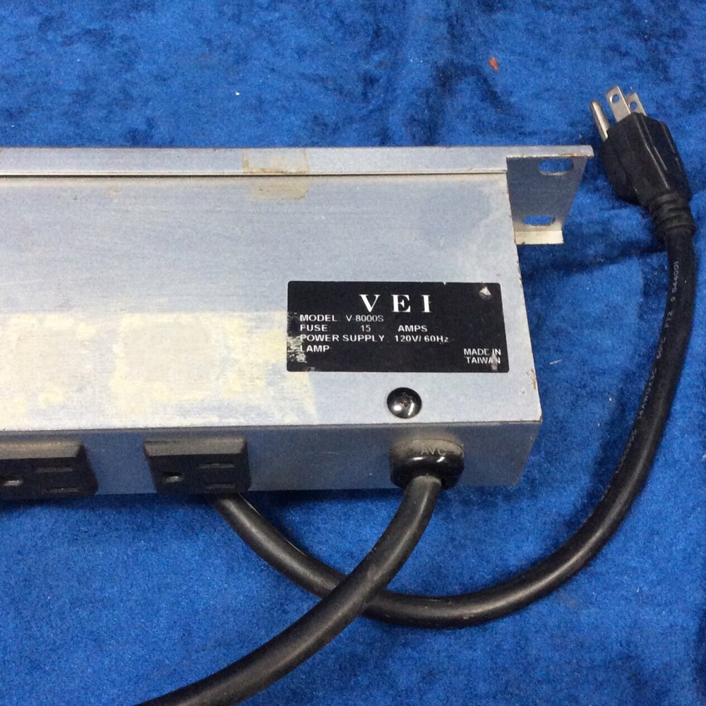 VEI Power Panel V- 8000s 8 switches
