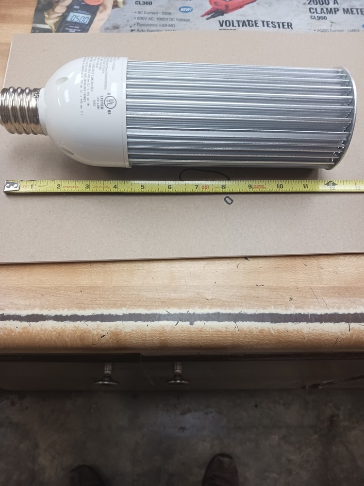 75W LED CORN LIGHT 200W EQUIVALENT 180 DEG DIRECTIONAL E39 BASE 120-277VAC