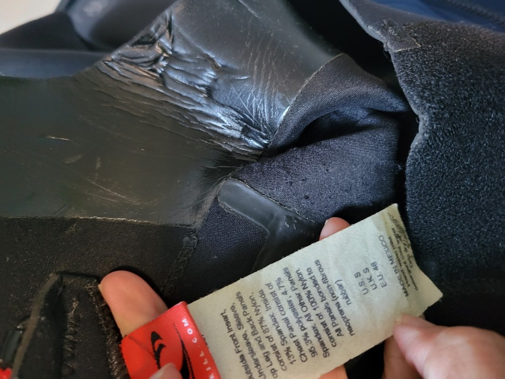 O'Neill Heat 4:3 Code Red Blackout Zip Mens Wetsuit S