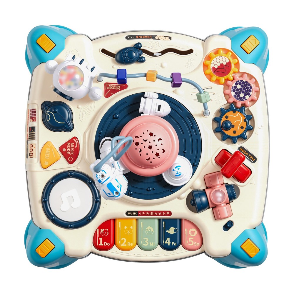 VEVOR Toddler Learning Table 6-36 Months Activity Table with 60+ Sound Sources