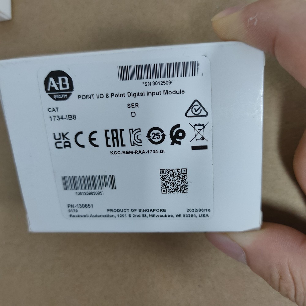 New Sealed AB 1734-IB8 8Point Digital Input Module 2023 AB1734IB8 TX