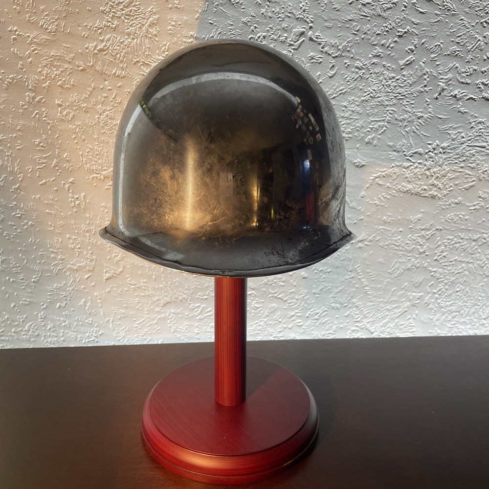 Front Seam Fixed Bale Ceremony/parade M1 Helmet Ww2