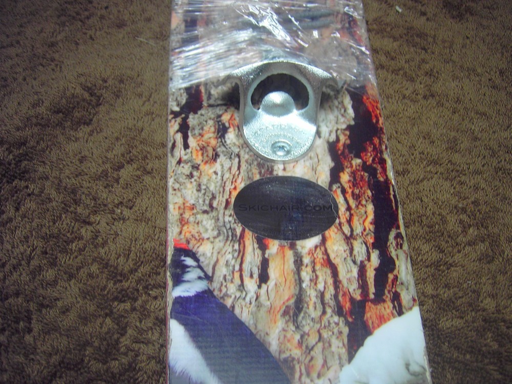 RAMP Wall Mounted Bottle Opener with Removable Cap Catcher