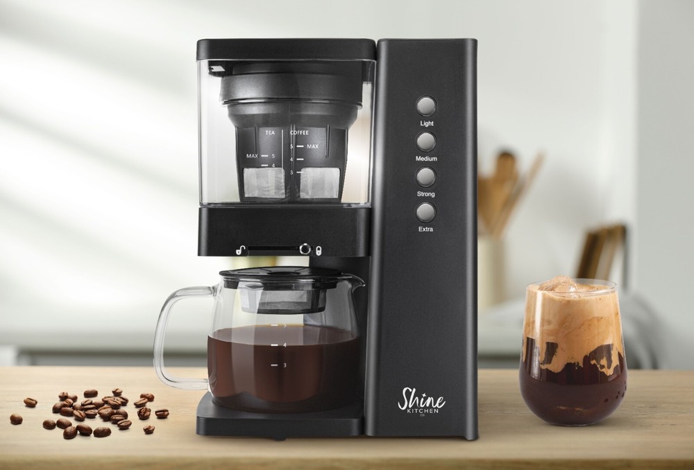 Rapid Cold Brew Coffee & Tea Machine w/ Vacuum Extraction, Certified Refurbished