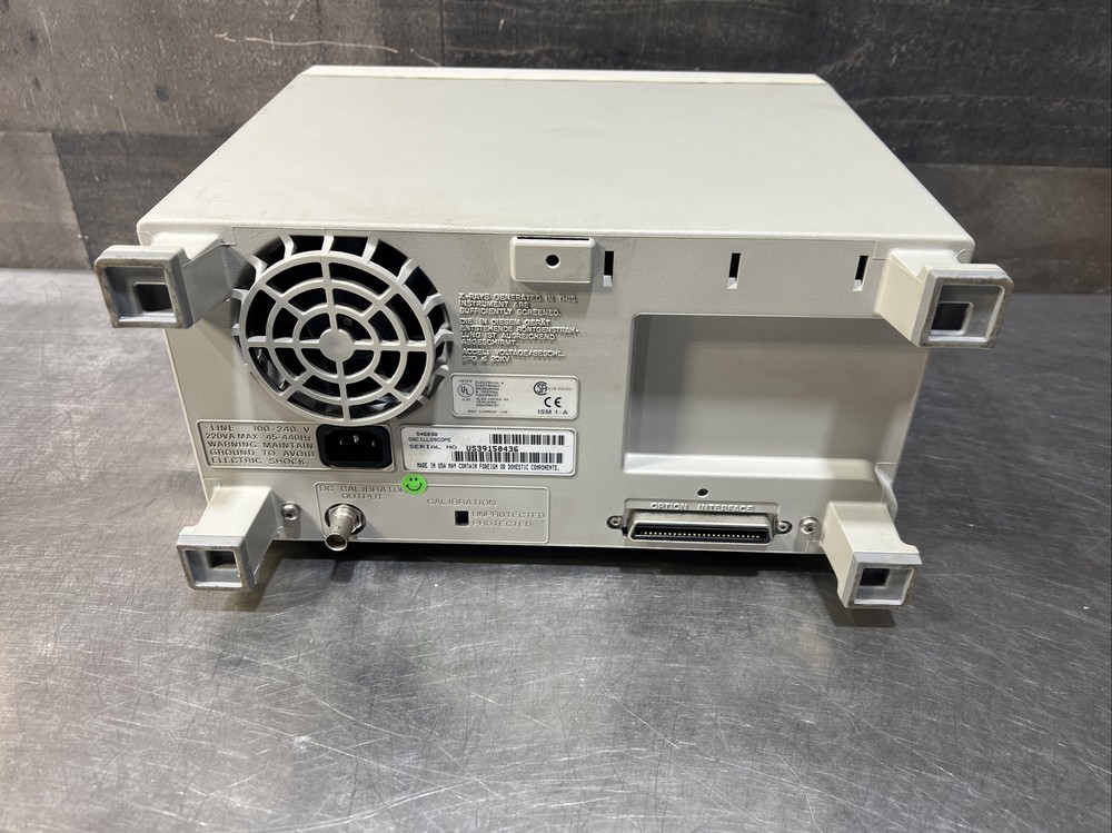 Used Surplus HP HEWLETT PACKARD 54603B OSCILLOSCOPE 60 MHz. Missing Handle