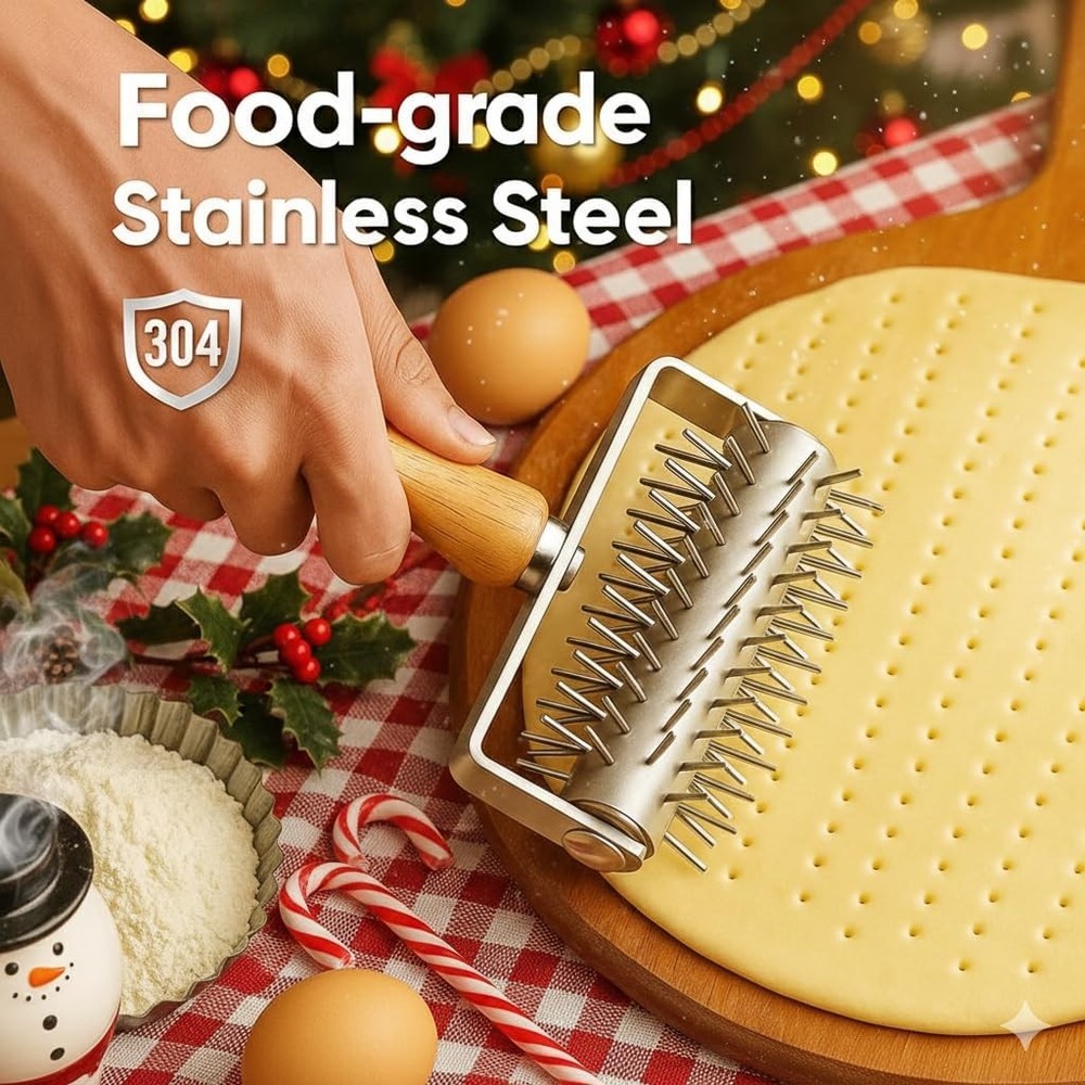 Stainless Steel Pizza Dough Docker