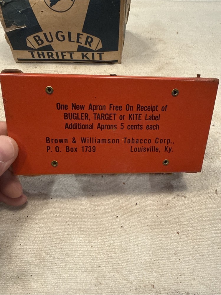 Vintage Bugler Thrift Kit Cigarette Rolling Machine in Original Box