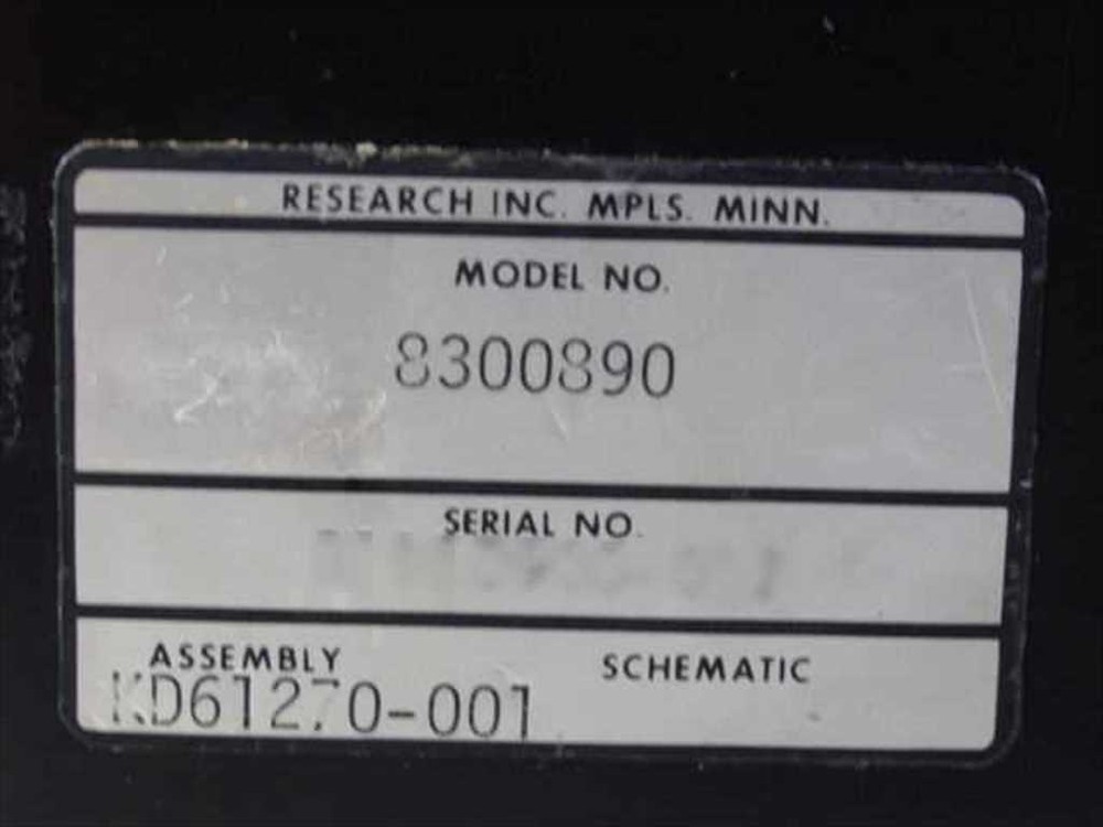 Research Inc Thermal Printer Module 25-Pin Serial Input - AS IS 8300890