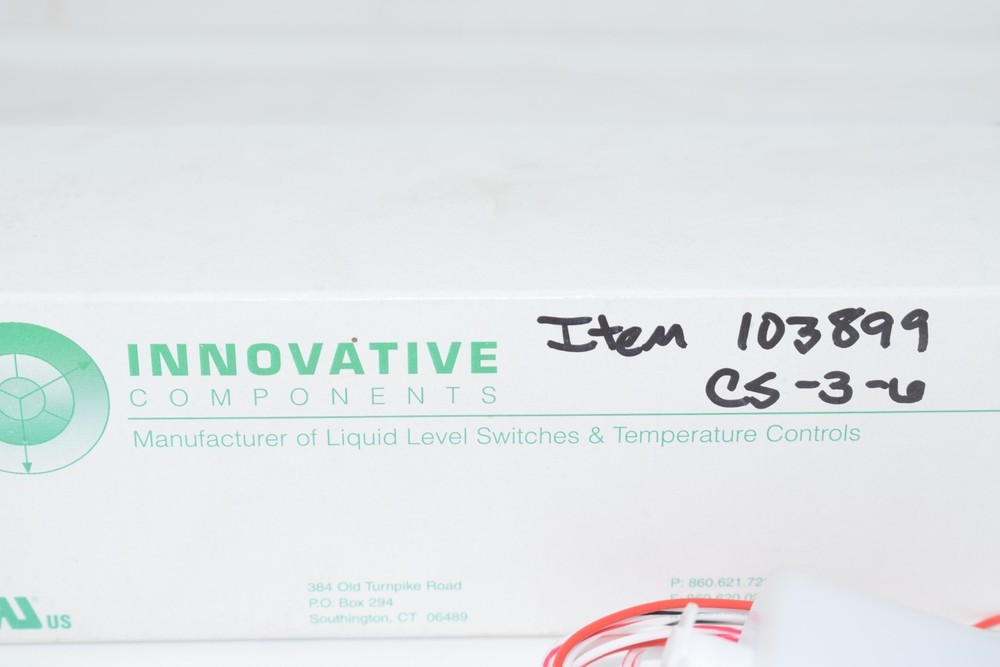 NEW Innovative Components CS-3-6 Liquid Level Switch Temp Controls