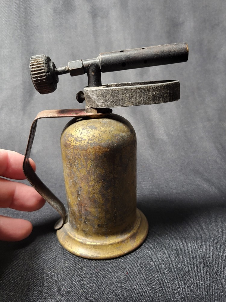 Vintage, Mini, Brass, Blow Torch