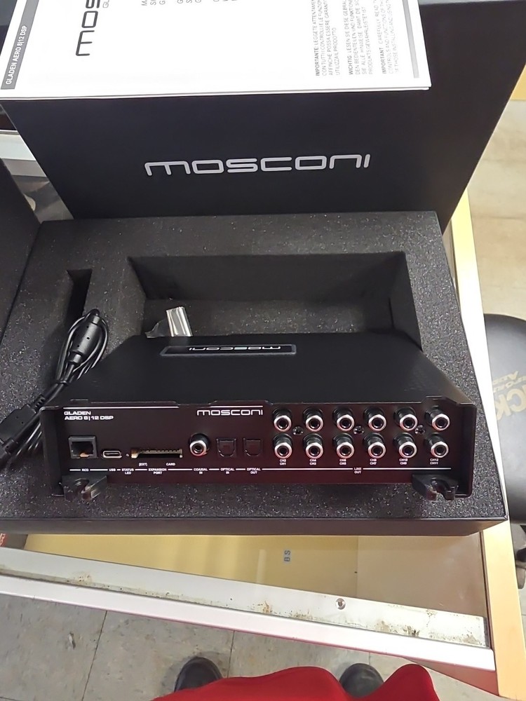 AERO 8|12 DSP Mosconi Digital Signal Processor Standalone DSPTrack
