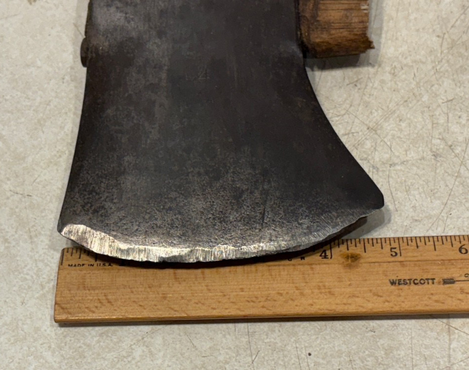 Vintage Dunlap Double-bit Axe Head, 4lbs 5oz. Good Condition