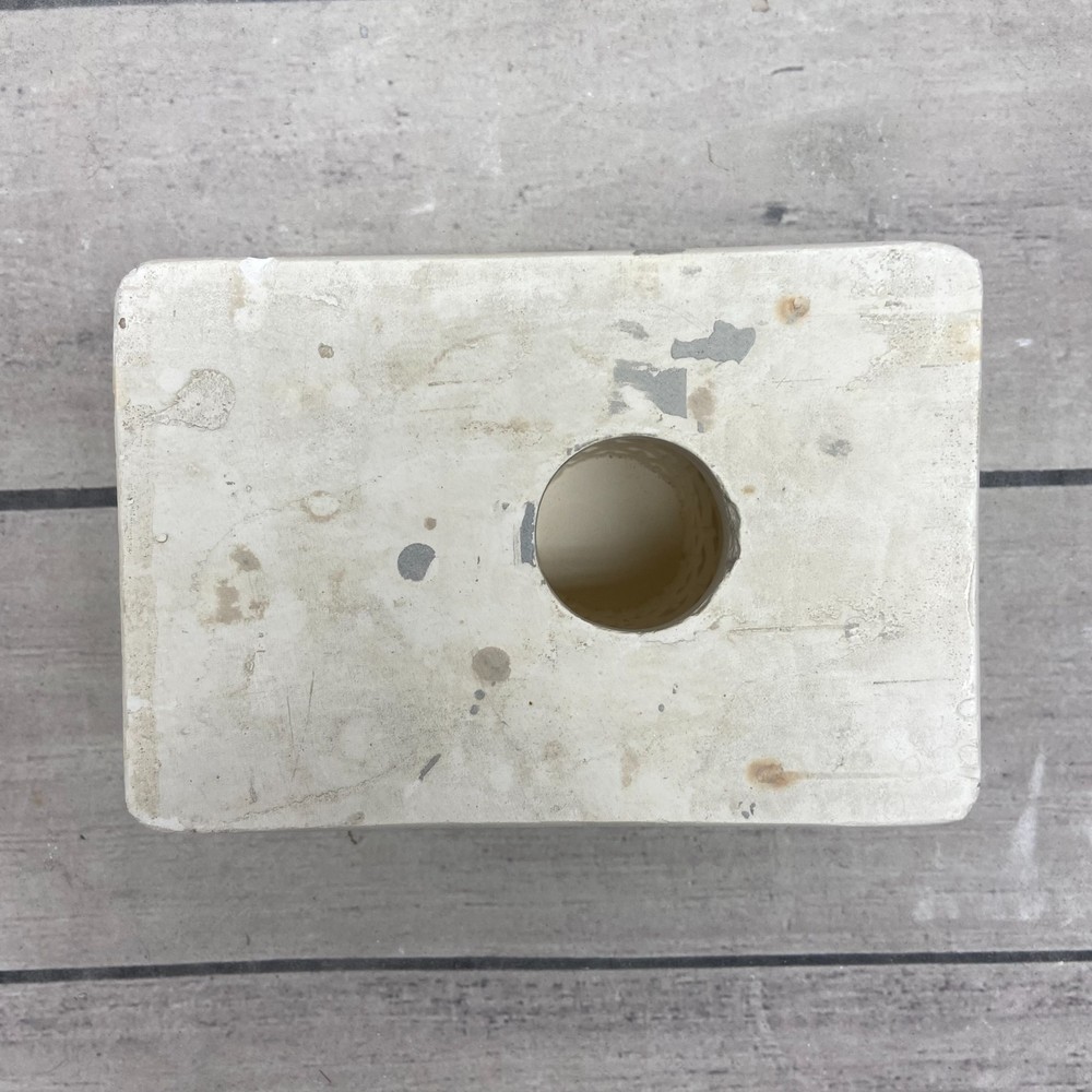 Vintage 1962 Duncan Ceramic Casting Mold Basket with Handle #38