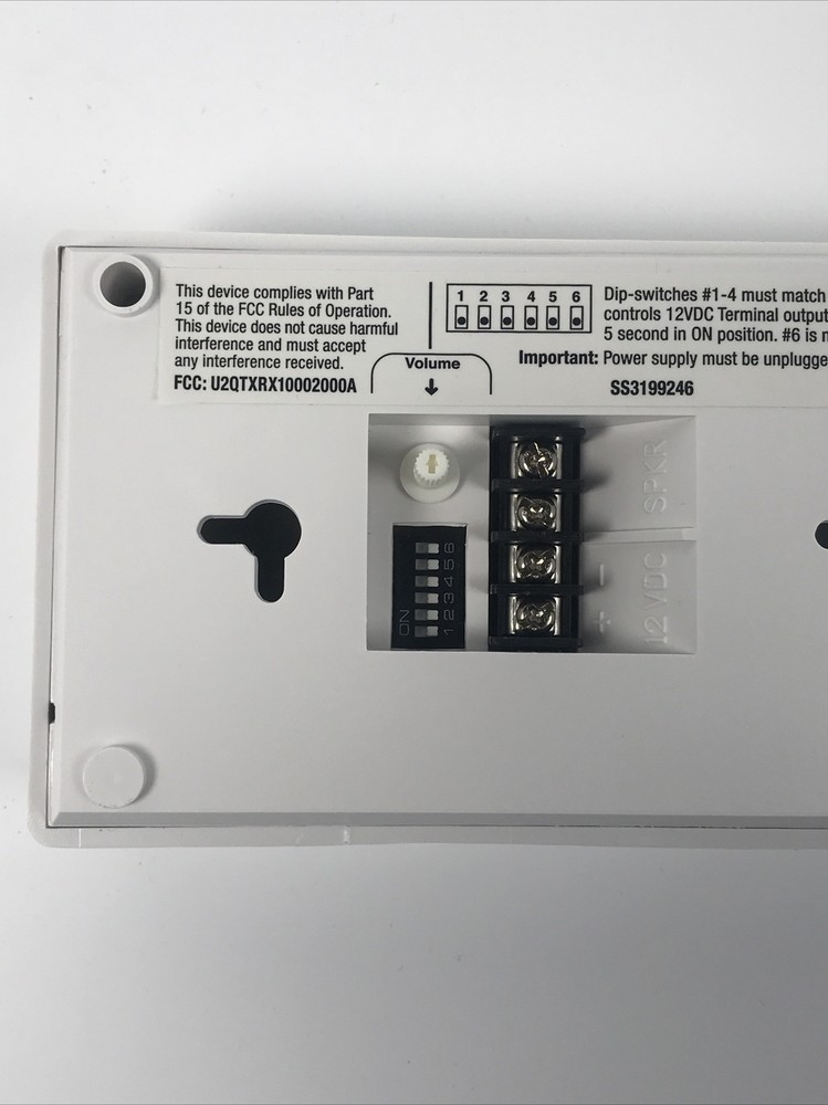 Rodann Electronics RX1000A Indoor Wireless Receiver White