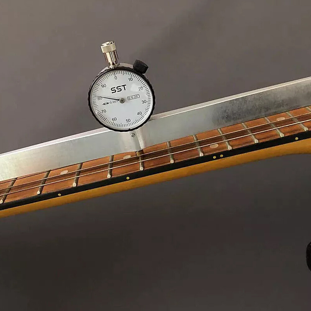 Neck Relief Gauge Aluminum Luthier Tools