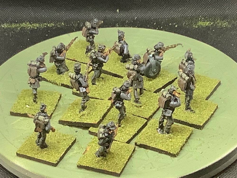 25mm Handpainted Confederate Infantry (14)