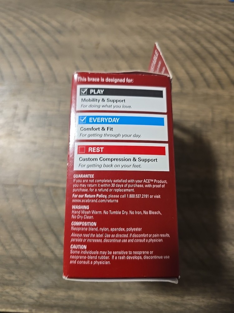 3M ACE Neoprene Adjustable Ankle Support (207248)