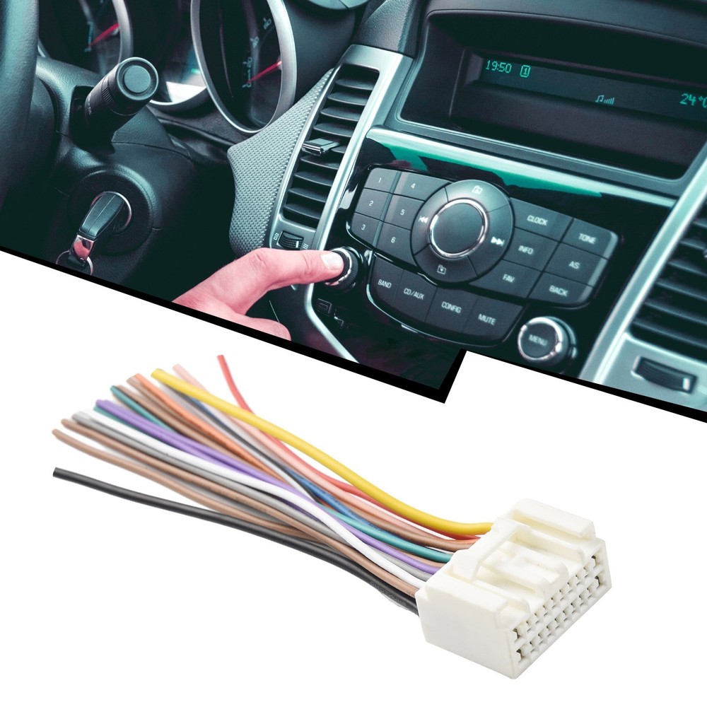 Radio Cable Adapter ABS+copper Wire High Quality For Outlander 2007-2014