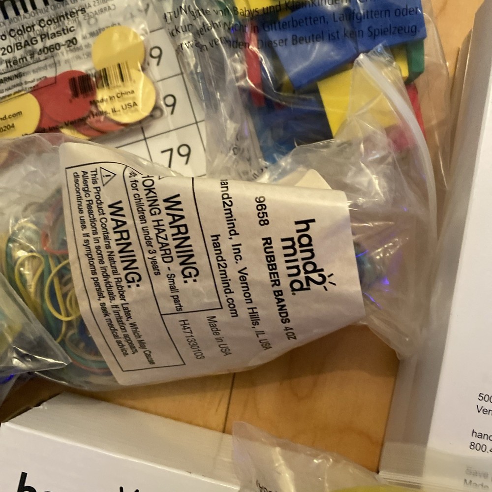 Saxon Home Study Math Kit Hand2mind Manipulatives Like New