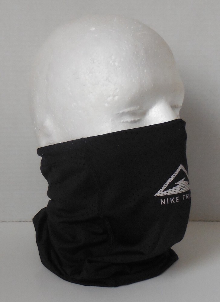 Nike Dri-Fit Trail Wrap Neck Face Black/White !