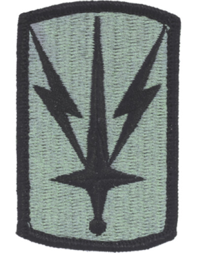 US ARMY 1107TH SIGNAL BRIGADE PATCH ACU CAMO UNIFORM