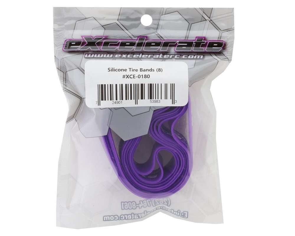 eXcelerate Silicone Tire Bands (8) [XCE-0180]
