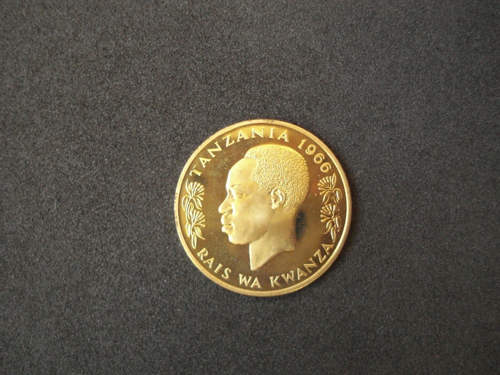 Tanzania, 20 Senti, 1966, proof
