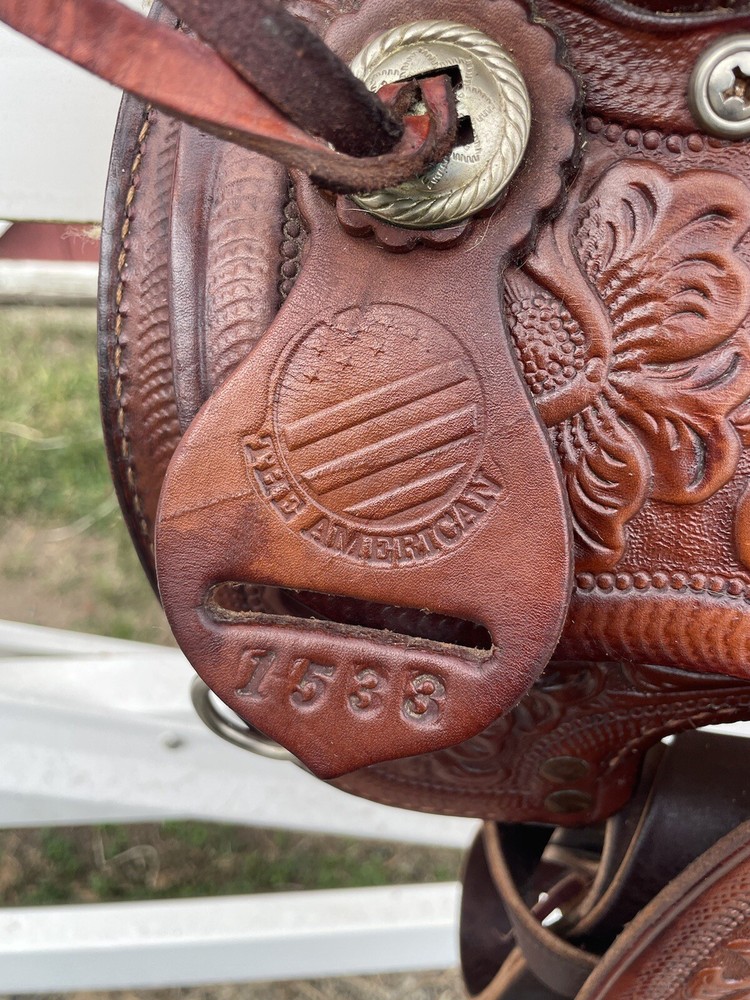 Vintage Antique The American Classic Cutter Saddle