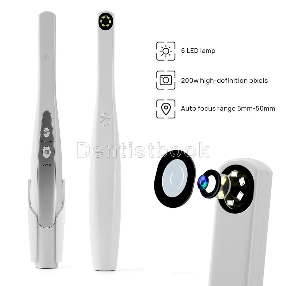 Dental Intraoal Camera 6 LED USB Free Software U Disk Maximum 4.0Mega Pixels