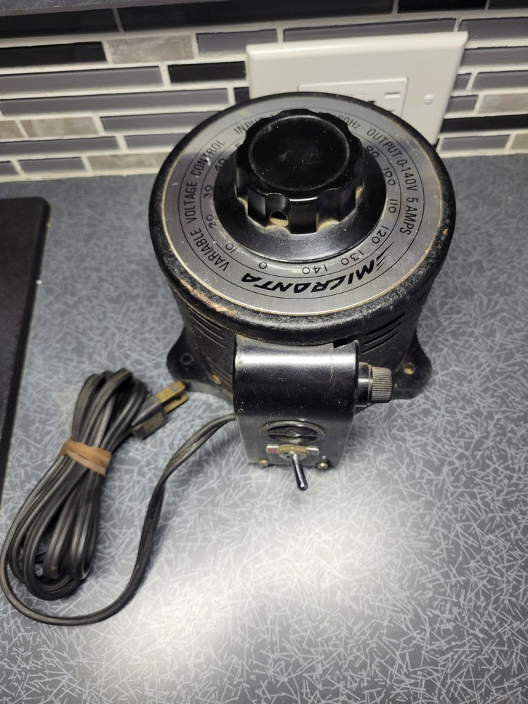 Micronta Variable Voltage Controller Works Great! 2v-149v