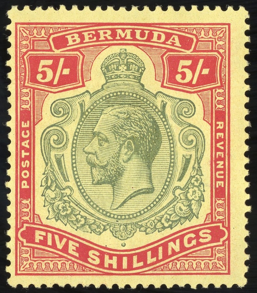 Bermuda Stamps # 52a MLH VF Scott Value $75.00