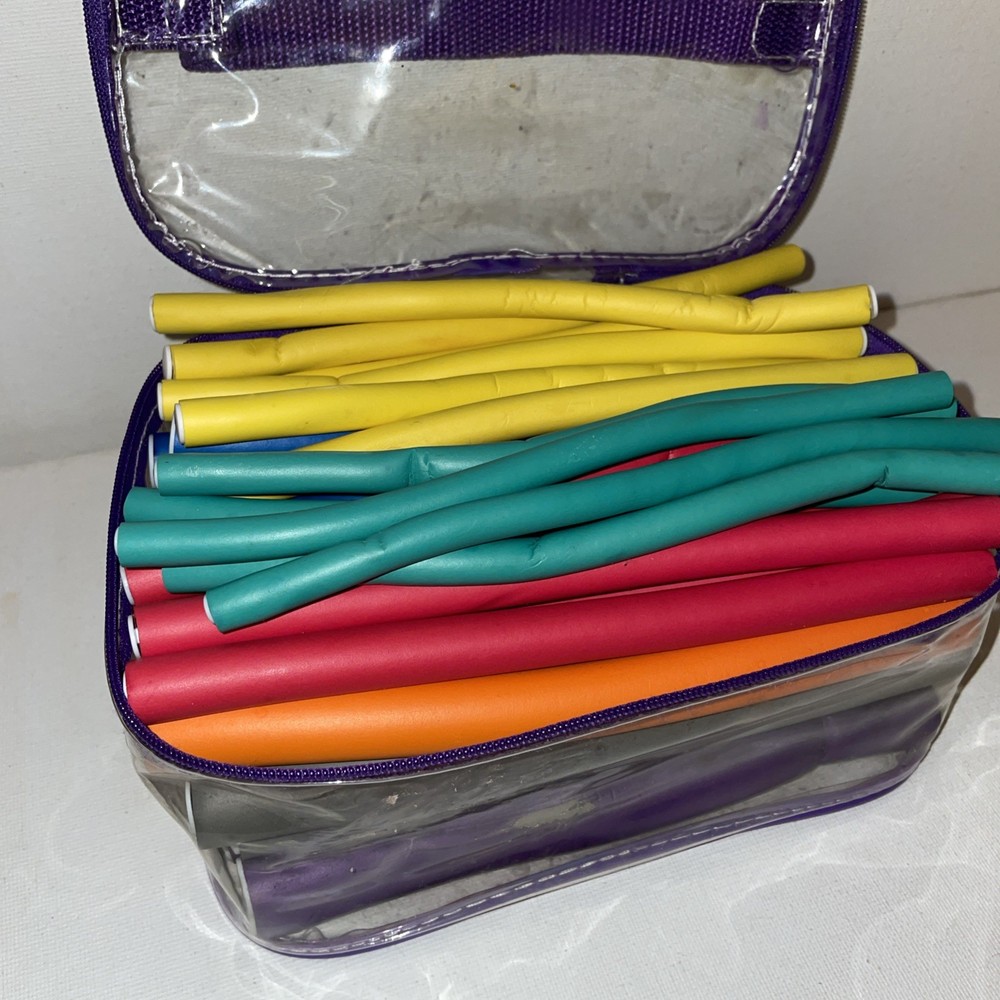 42-Pack Heatless Hair Rollers 7" Foam Flexi Rods