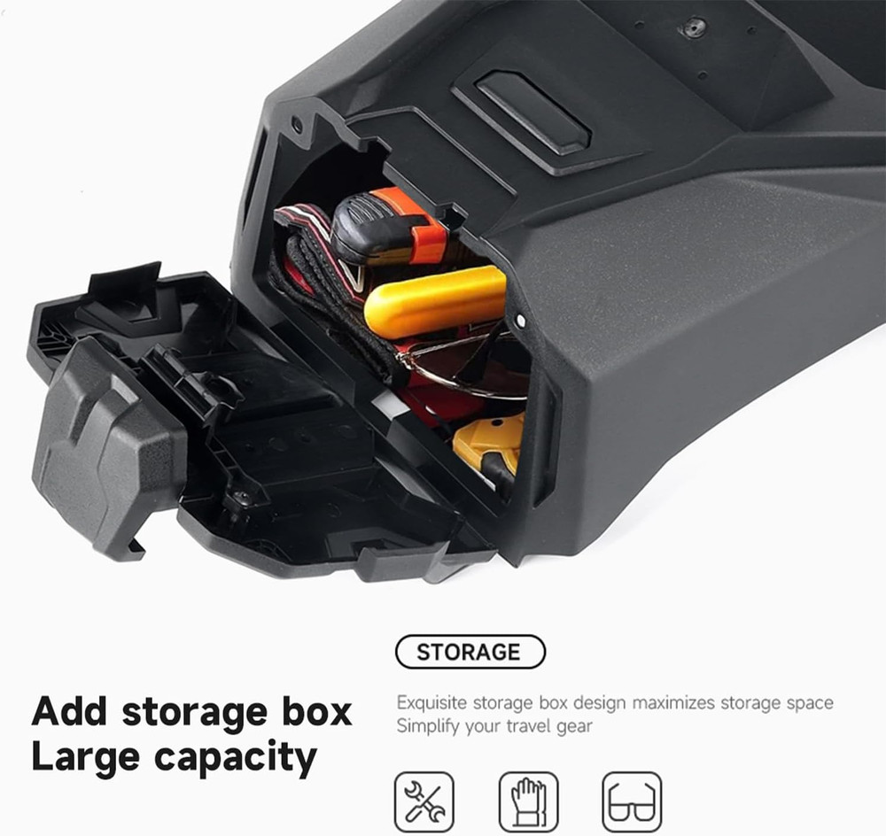 Electronic Device Holder with Storage Box GPS Tablet Phone Navigation Mounts Com