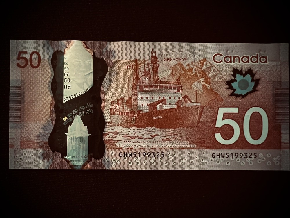 CANADA 50 REAL “CRISP” BANKNOTE