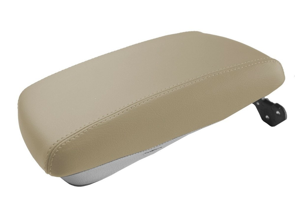 Console Lid Pull Over Cover Leather for Hyundai Genesis 2009-2014 Beige