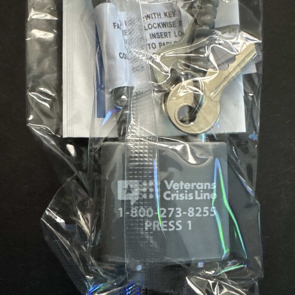 New VA Cable Gun Rifle Trigger Lock with 2 Keys