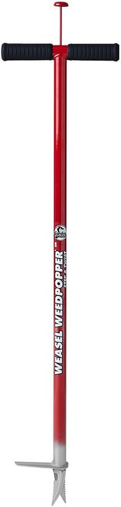 Weedpopper Step & Twist – Black Ergonomic Grip | Stand up Weed Puller Tool for D