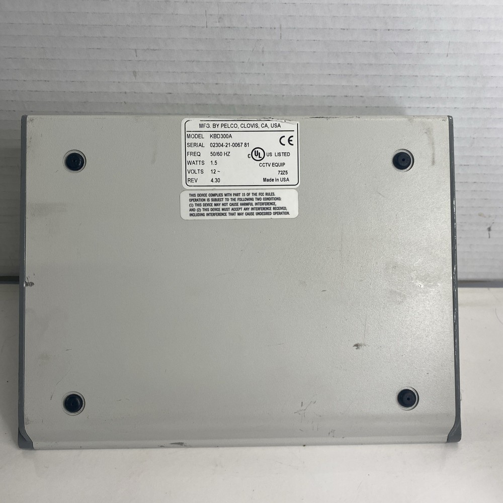 PELCO KBD300A CCTV Camera PTZ Controller Joystick and Keyboard