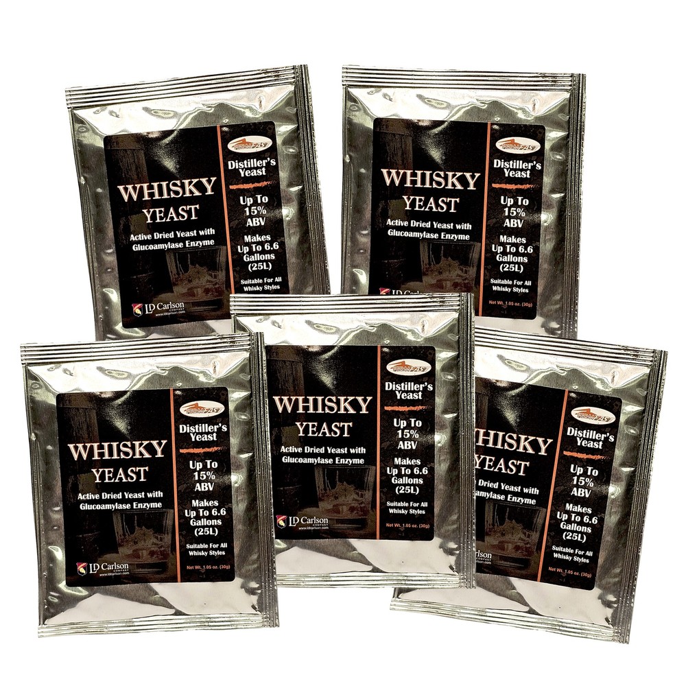 FermFast Whisky Yeast With Enzyme 30g Package (Set of 5)
