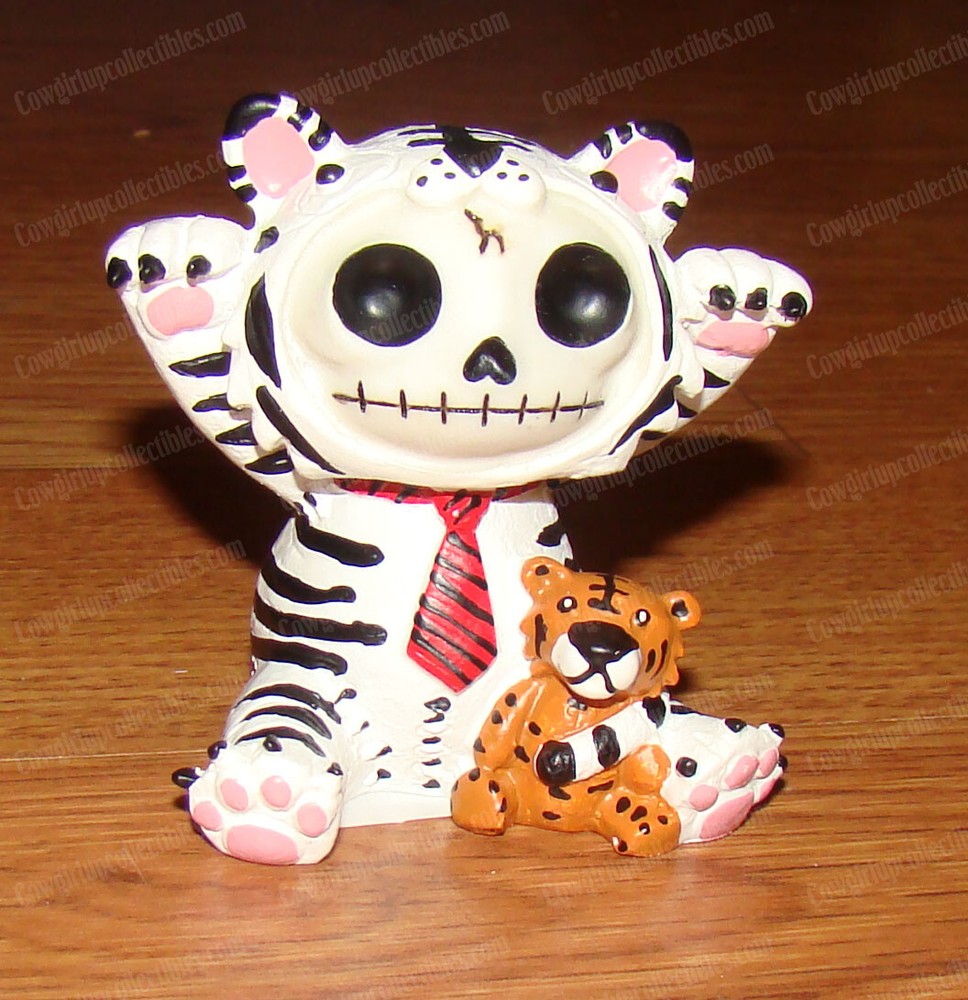 Furrybones White Tigrrr (Summit Collection, Y8211) Skeleton, Tiger