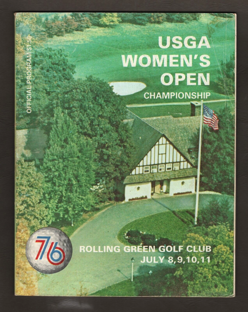 1976 USGA Women's Open Golf Championship Program #M1189