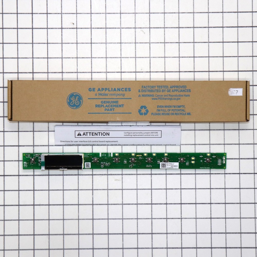 GE Dishwasher Electronic Control Board WD21X32098