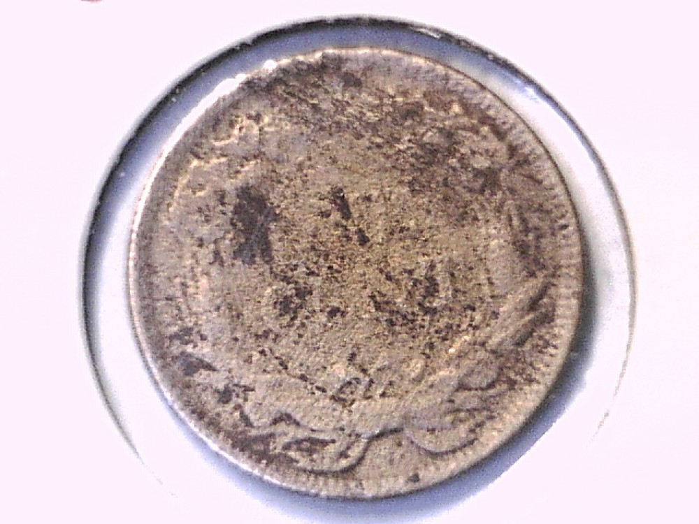 1858 Flying Eagle Cent Genuine Raw Ungraded 01214