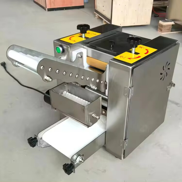 Automatic Tortilla Dough Samosa Dumpling Wrapper Making Wonton Dumpling Wrapper