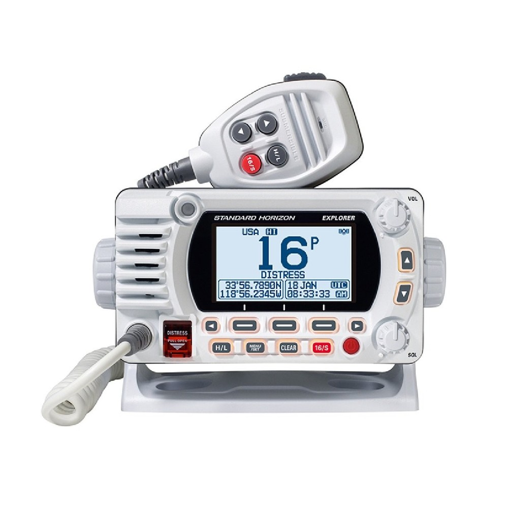 Standard Horizon GX1800G Fixed Mount VHF w/GPS - White