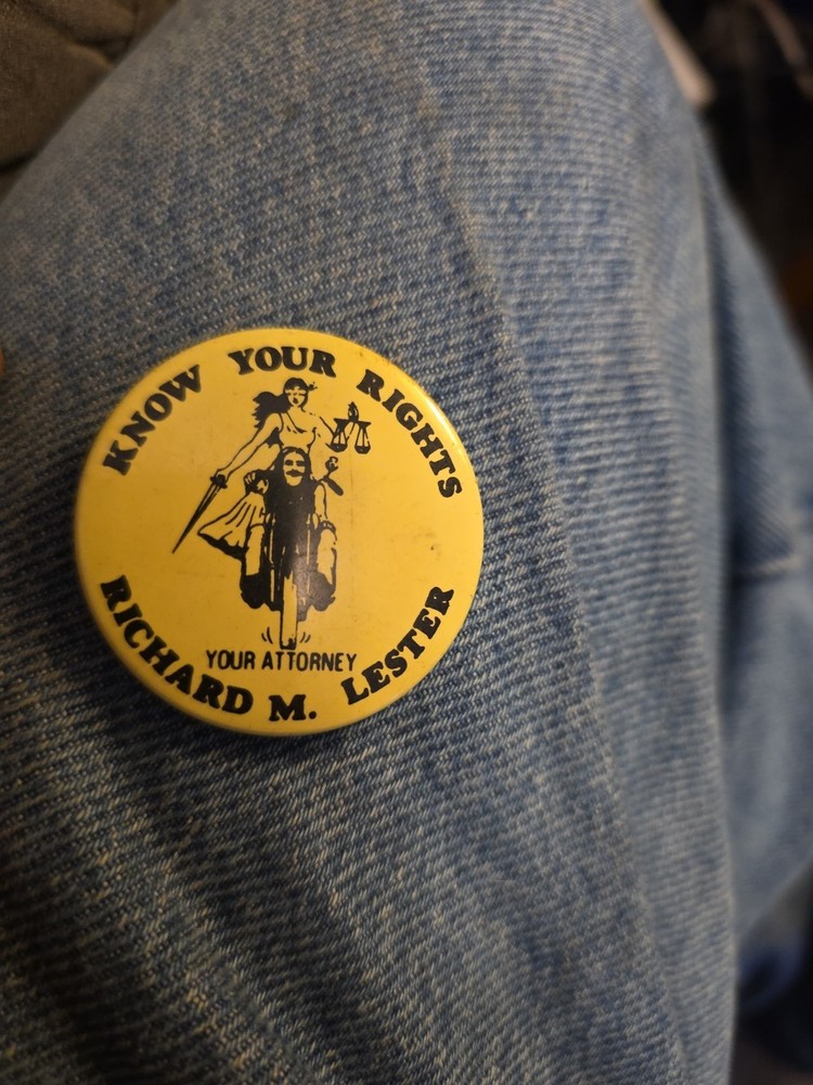 Vintage Biker Pin