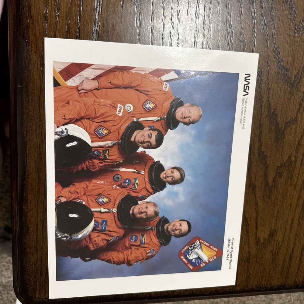 Original NASA Space Shuttle STS-62 Crew Lithograph