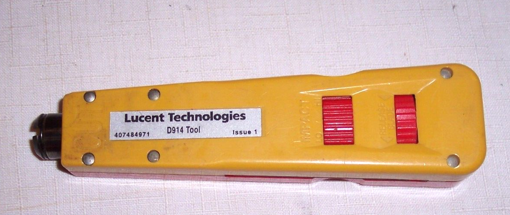 Harris LUCENT TECHNOLOGIES D914 Impact Punch Down Tool