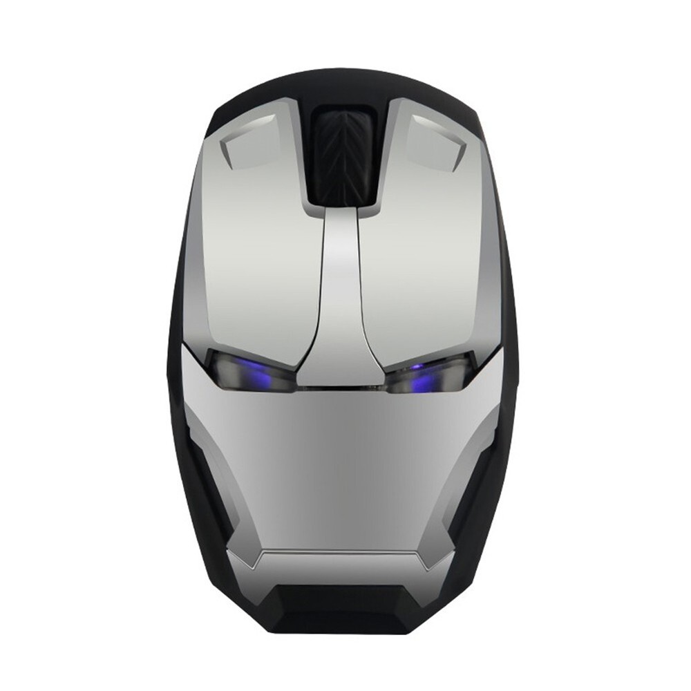 ECOiNVA Wireless Iron Man Mouse Noiseless Silent Computer Mouse Laptop Mice