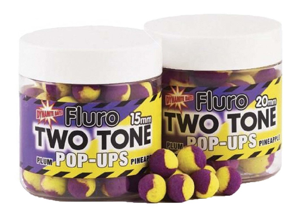 Boilies Fluro 2 Tone Plum & Pineapple Dynamite Baits